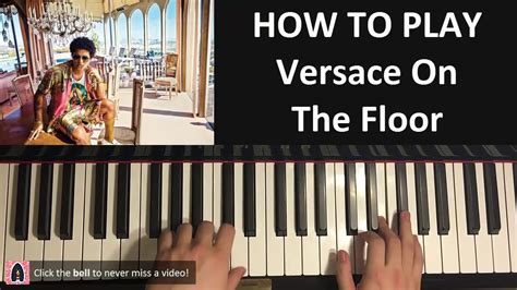 Versace on the floor piano tutorial